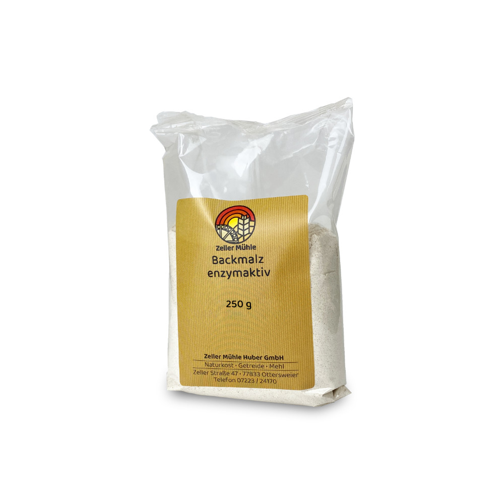 Backmalz enzymaktiv